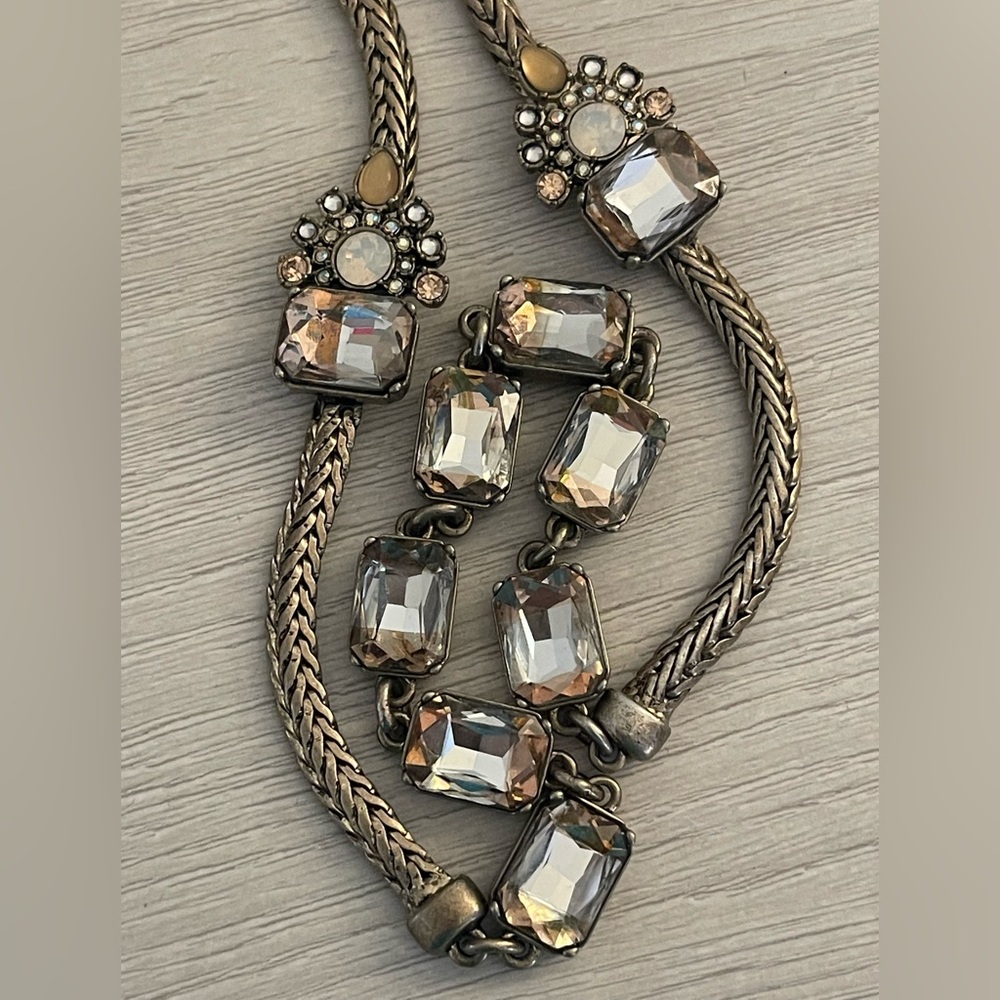 Gold Jeweled Necklace